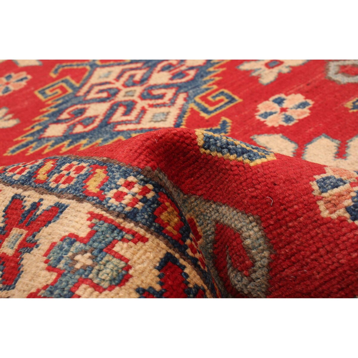 ECARPETGALLERY Hand-knotted Ghazni Red Wool Rug - 2'9 x 9'9