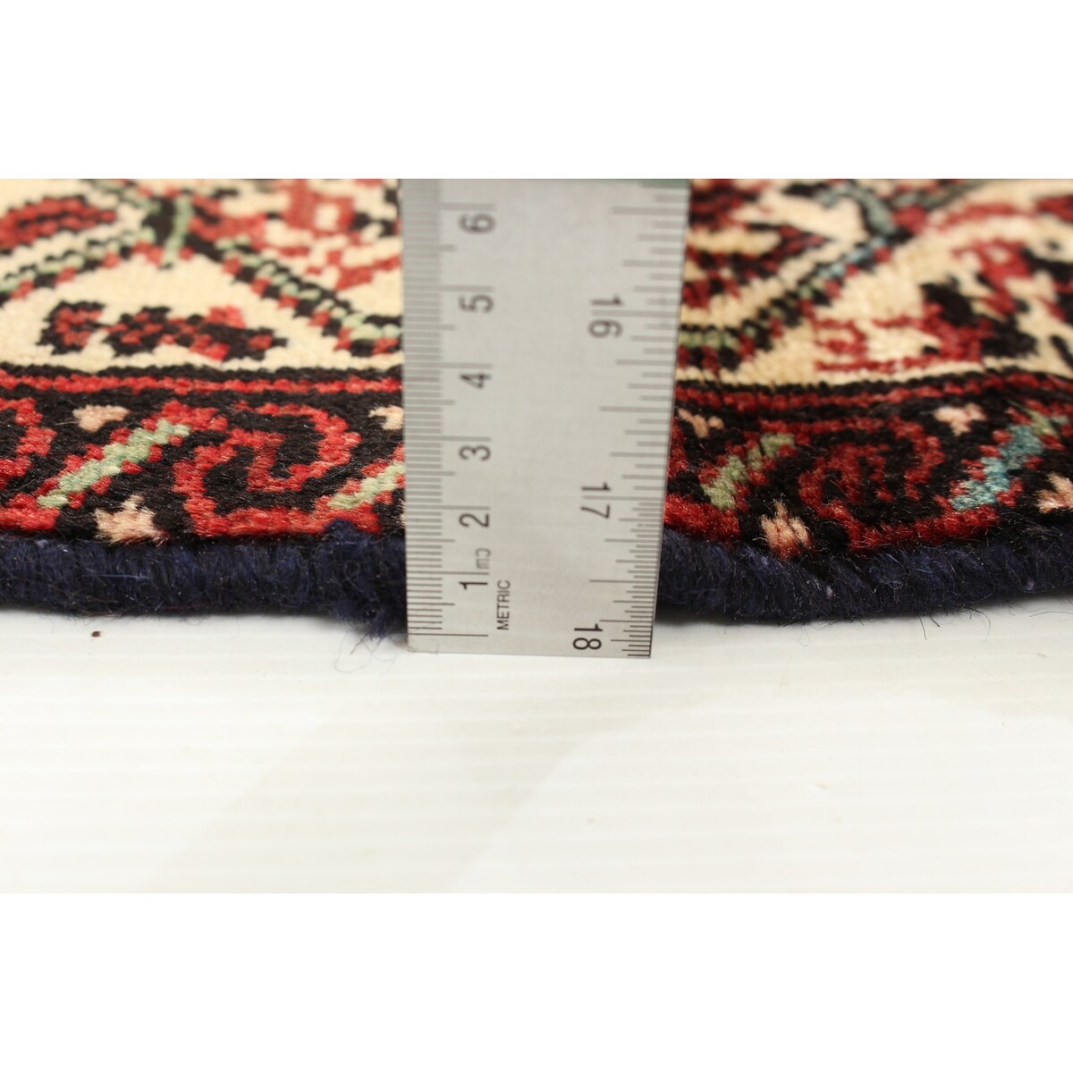 ECARPETGALLERY Hand-knotted Hamadan Copper Wool Rug - 3'6 x 5'1
