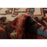 ECARPETGALLERY Hand-knotted Hamadan Dark Navy, Red Wool Rug - 2'10 x 4'3