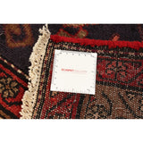 ECARPETGALLERY Hand-knotted Hamadan Navy Wool Rug - 3'9 x 10'1