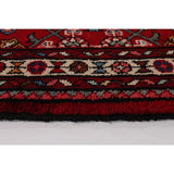 ECARPETGALLERY Hand-knotted Hamadan Red Rug - 2'4 x 4'3