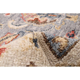 ECARPETGALLERY Hand-knotted Jules Serapi Grey Wool Rug - 6'0 x 8'11