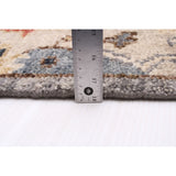 ECARPETGALLERY Hand-knotted Jules Serapi Grey Wool Rug - 6'0 x 8'11