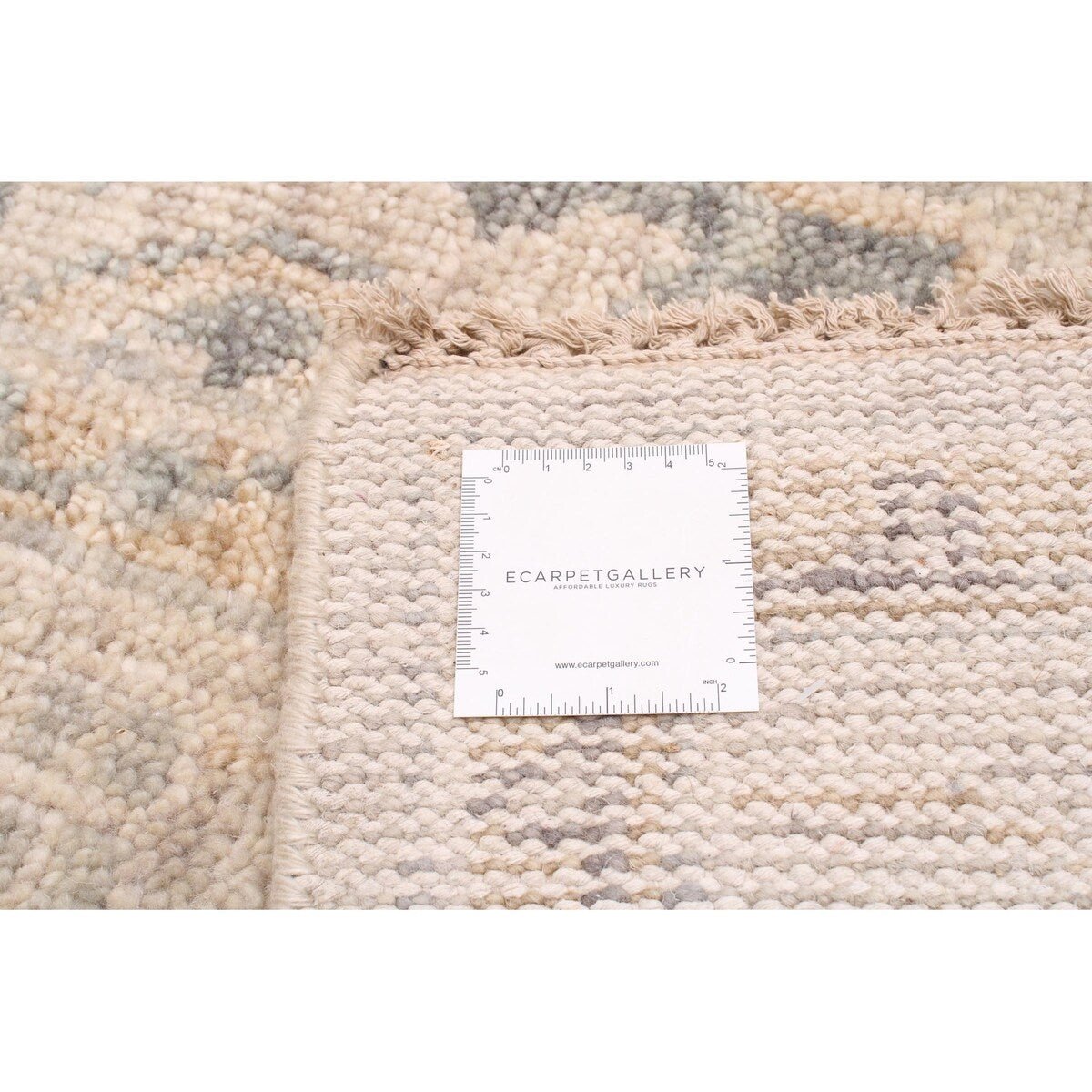 ECARPETGALLERY Hand-knotted Jules Serapi Light Khaki Wool Rug - 8'0 x 9'11