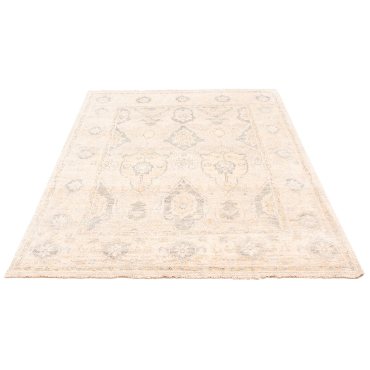 ECARPETGALLERY Hand-knotted Jules Serapi Light Khaki Wool Rug - 8'0 x 9'11