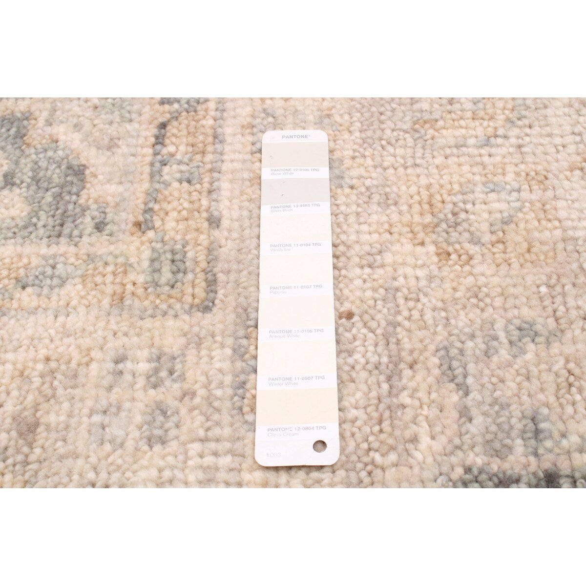 ECARPETGALLERY Hand-knotted Jules Serapi Light Khaki Wool Rug - 8'0 x 9'11