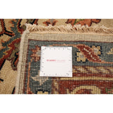 ECARPETGALLERY Hand-knotted Jules-Sultane Cream, Dark Copper Wool Rug - 7'11 x 9'11