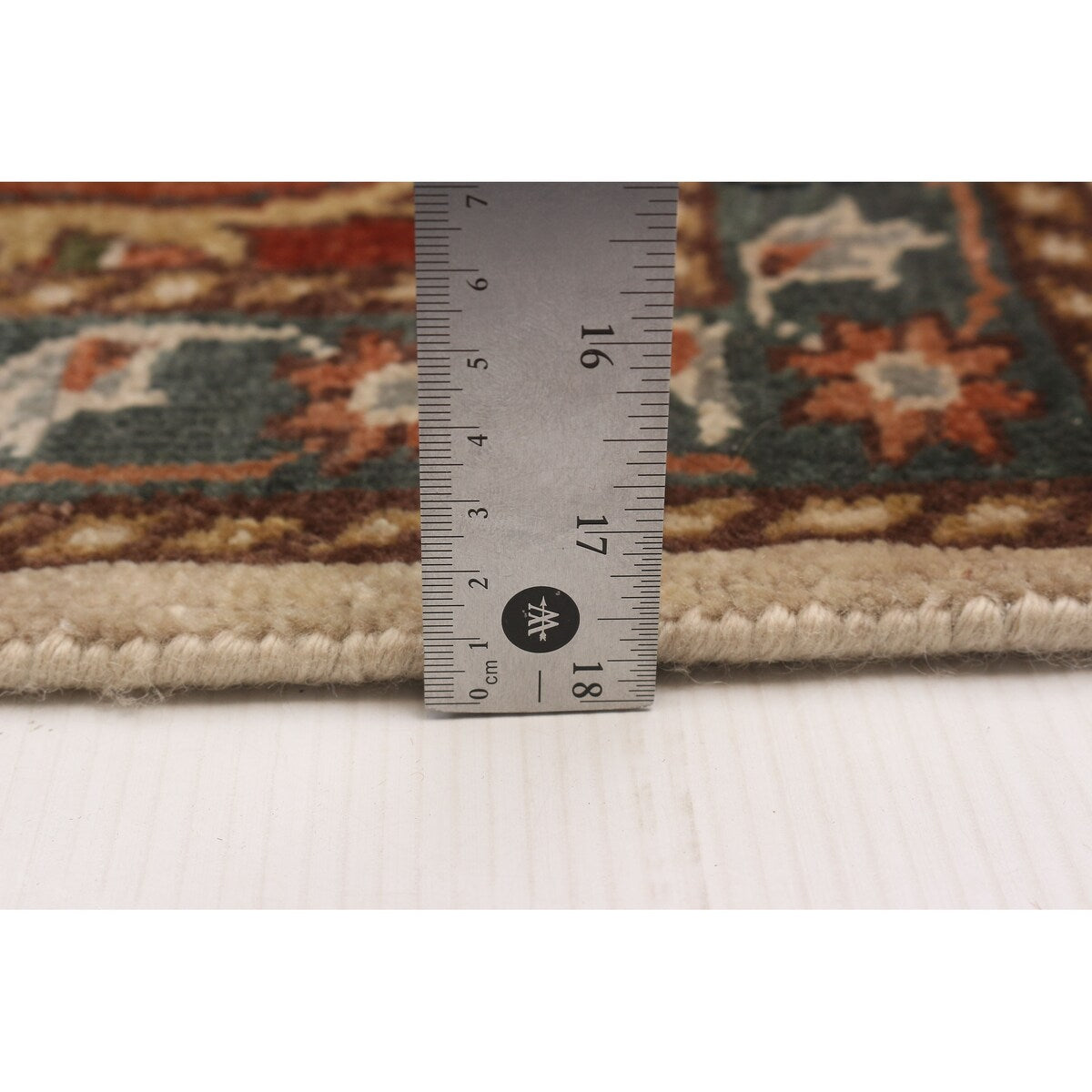 ECARPETGALLERY Hand-knotted Jules Sultane Ivory Wool Rug - 8'6 x 11'3