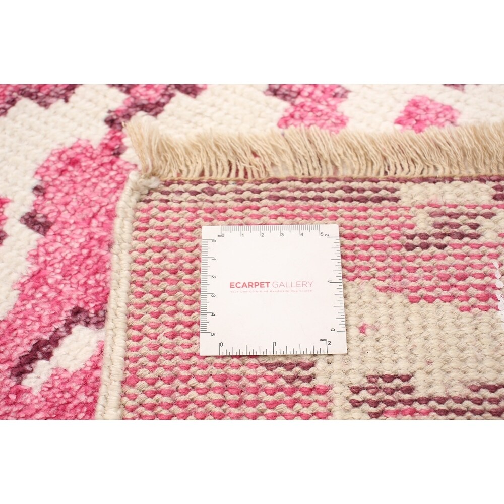 ECARPETGALLERY Hand-knotted Jules Ushak Cream Rug - 7'3 x 9'11
