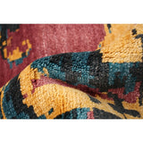 ECARPETGALLERY Hand-knotted Jules Ushak Gold, Red Rug - 5'6 x 7'7