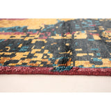 ECARPETGALLERY Hand-knotted Jules Ushak Gold, Red Rug - 5'6 x 7'7