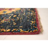 ECARPETGALLERY Hand-knotted Jules Ushak Gold, Red Rug - 5'6 x 7'7