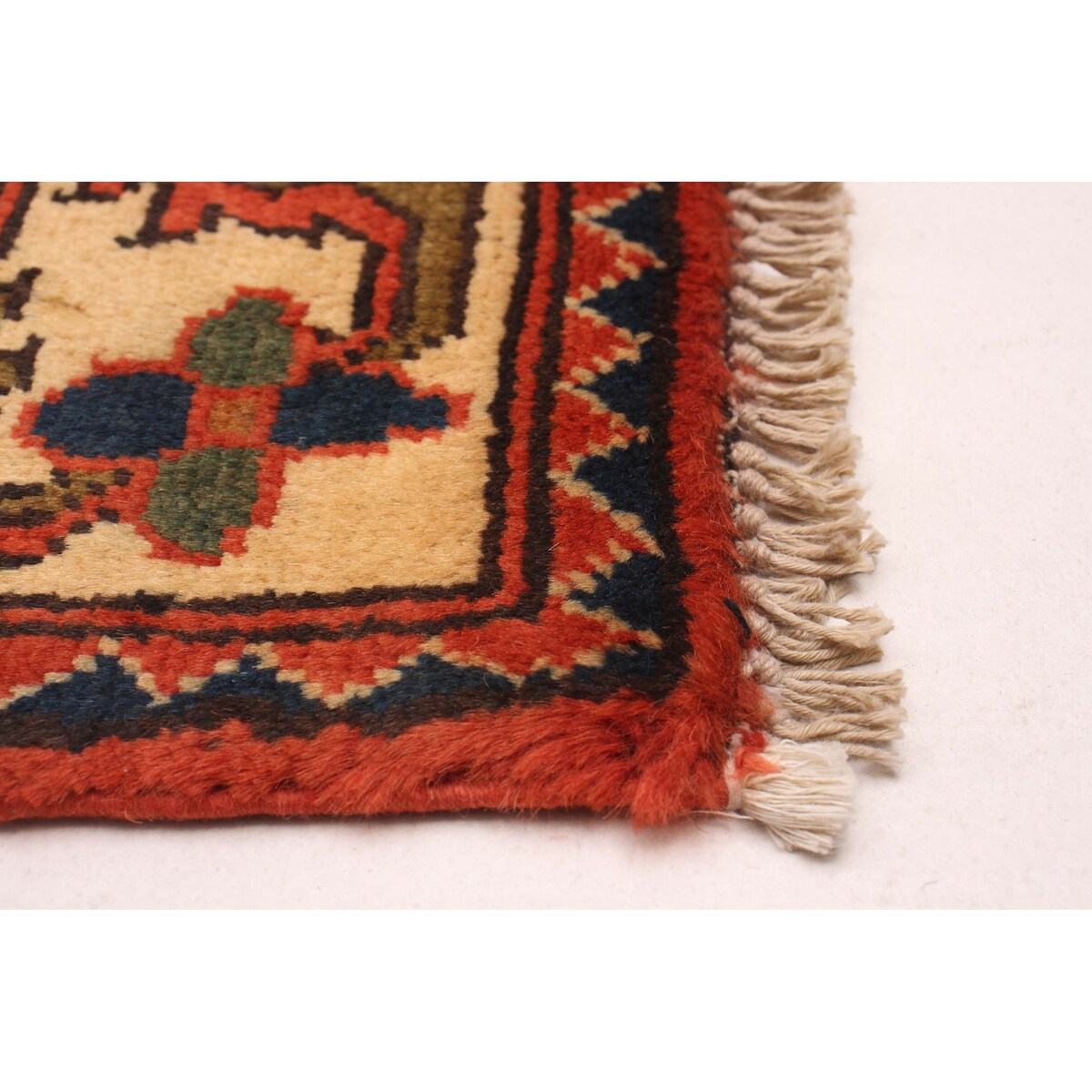 ECARPETGALLERY Hand-knotted Kargahi Copper Wool Rug - 2'9 x 9'6