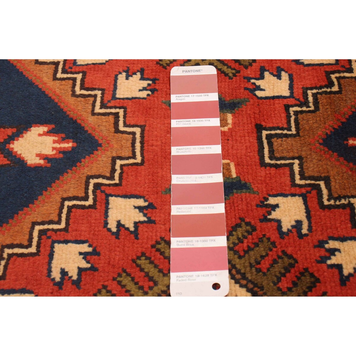 ECARPETGALLERY Hand-knotted Kargahi Copper Wool Rug - 2'9 x 9'6