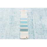 ECARPETGALLERY Hand-knotted Kashkuli Gabbeh Blue Wool Rug - 2'7 x 12'0