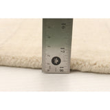 ECARPETGALLERY Hand-knotted Kashkuli Gabbeh Cream Wool Rug - 6'2 x 9'0