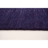 ECARPETGALLERY Hand-knotted Kashkuli Gabbeh Indigo Wool Rug - 5'2 x 7'10