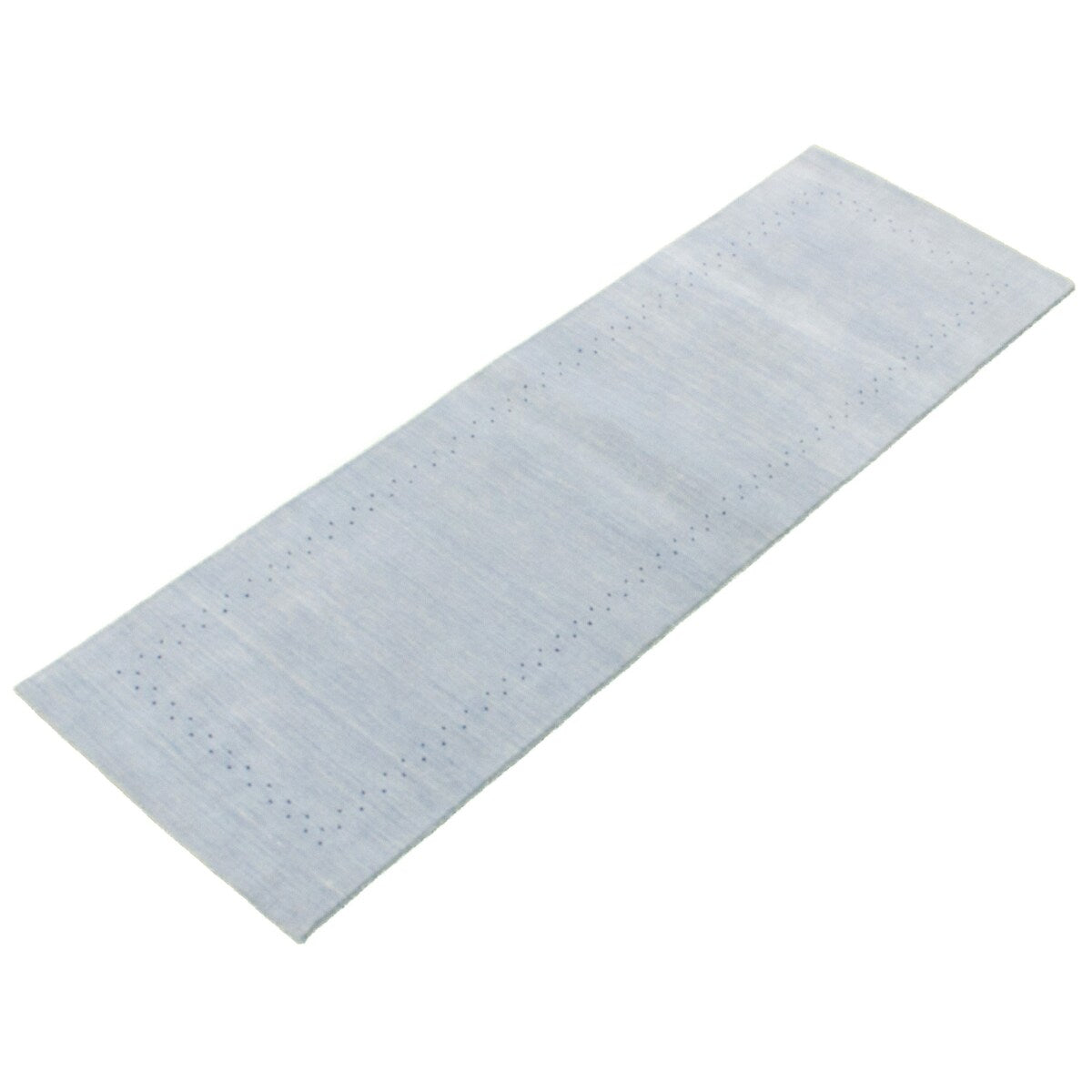 Hand-knotted Kashkuli Gabbeh Grey Wool Rug - 2'6" x 8'0" Runner/2'6 x 8'0