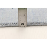 Hand-knotted Kashkuli Gabbeh Grey Wool Rug - 2'6" x 8'0" Runner/2'6 x 8'0