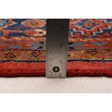 ECARPETGALLERY Hand-knotted Kayseri Vintage Red Wool Rug - 7'1 x 10'8