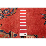 ECARPETGALLERY Hand-knotted Kayseri Vintage Red Wool Rug - 7'1 x 10'8