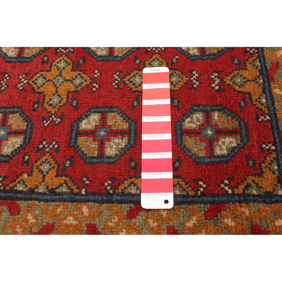 ECARPETGALLERY Hand-knotted Khal Mohammadi Revival Red Wool Rug - 3'5 x 4'9