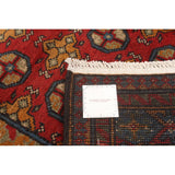 ECARPETGALLERY Hand-knotted Khal Mohammadi Revival Red Wool Rug - 3'5 x 4'9