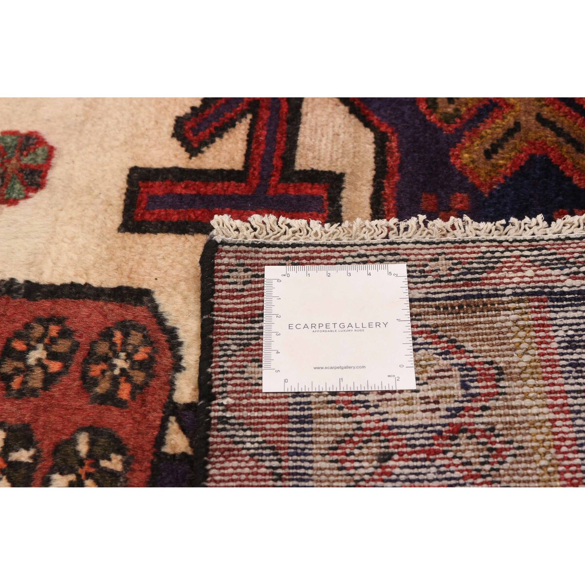 ECARPETGALLERY Hand-knotted Konya Cream Wool Rug - 2'9 x 4'9