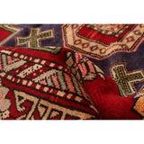 ECARPETGALLERY Hand-knotted Konya Red Wool Rug - 4'6 x 10'6