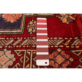 ECARPETGALLERY Hand-knotted Konya Red Wool Rug - 4'6 x 10'6