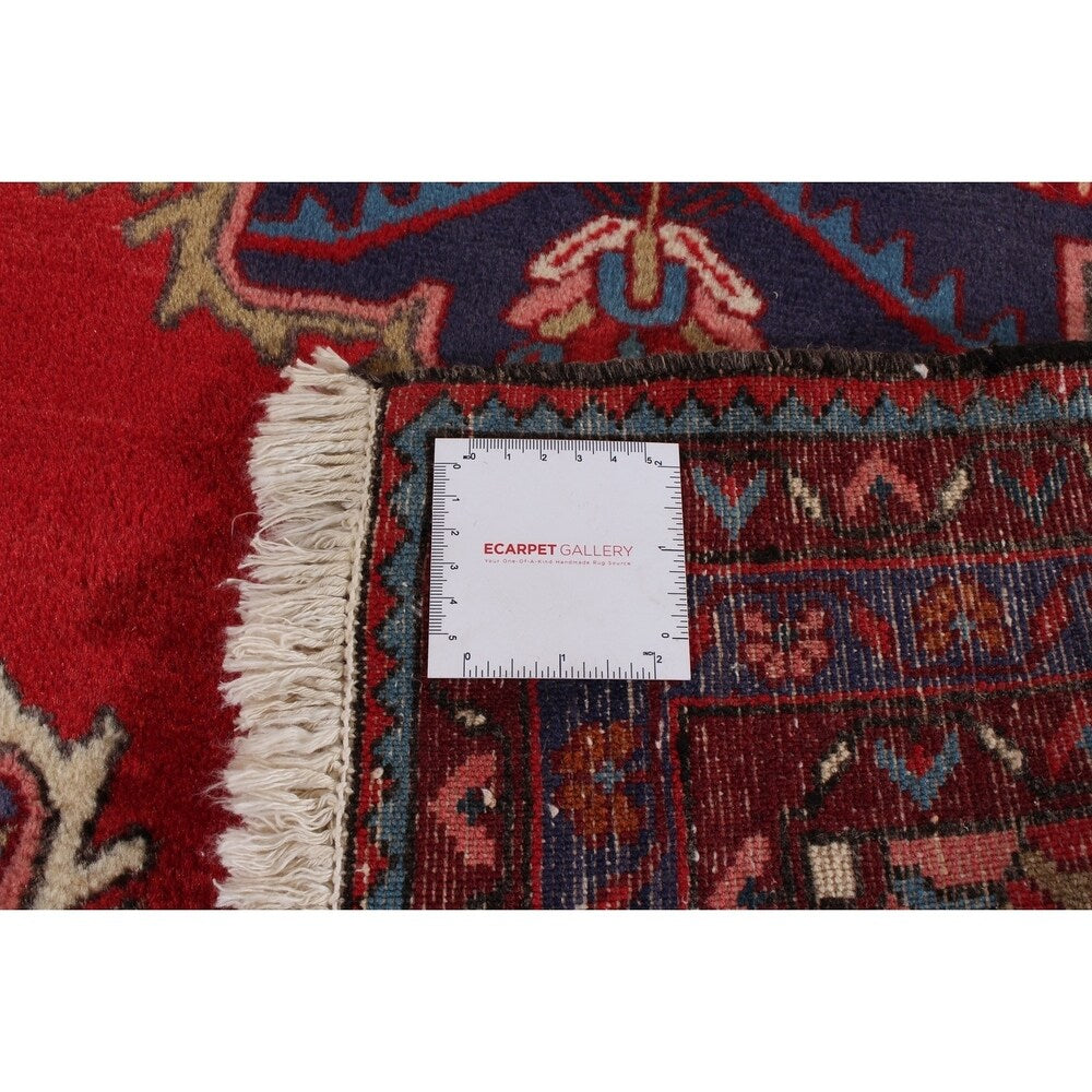 ECARPETGALLERY Hand-knotted Mahal Red Rug - 2'9 x 4'5