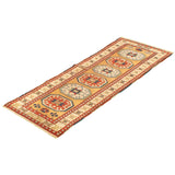 ECARPETGALLERY Hand-knotted Melis Vintage Copper Wool Rug - 2'9 x 7'9