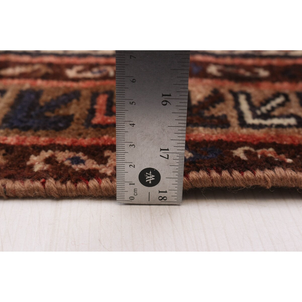 ECARPETGALLERY Hand-knotted Melis Vintage Copper Wool Rug - 3'6 x 10'3