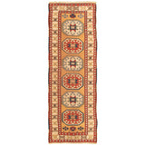ECARPETGALLERY Hand-knotted Melis Vintage Copper Wool Rug - 2'9 x 7'9