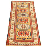 ECARPETGALLERY Hand-knotted Melis Vintage Copper Wool Rug - 2'9 x 7'9