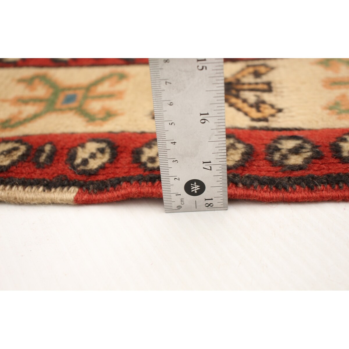 ECARPETGALLERY Hand-knotted Melis Vintage Copper Wool Rug - 2'9 x 7'9