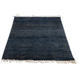 ECARPETGALLERY Hand-knotted Pak Finest Gabbeh Blue Wool Rug - 4'1 x 5'3