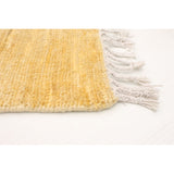 ECARPETGALLERY Hand-knotted Pak Finest Gabbeh Yellow Wool Rug - 5'0 x 7'8