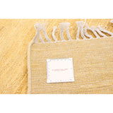 ECARPETGALLERY Hand-knotted Pak Finest Gabbeh Yellow Wool Rug - 5'0 x 7'8