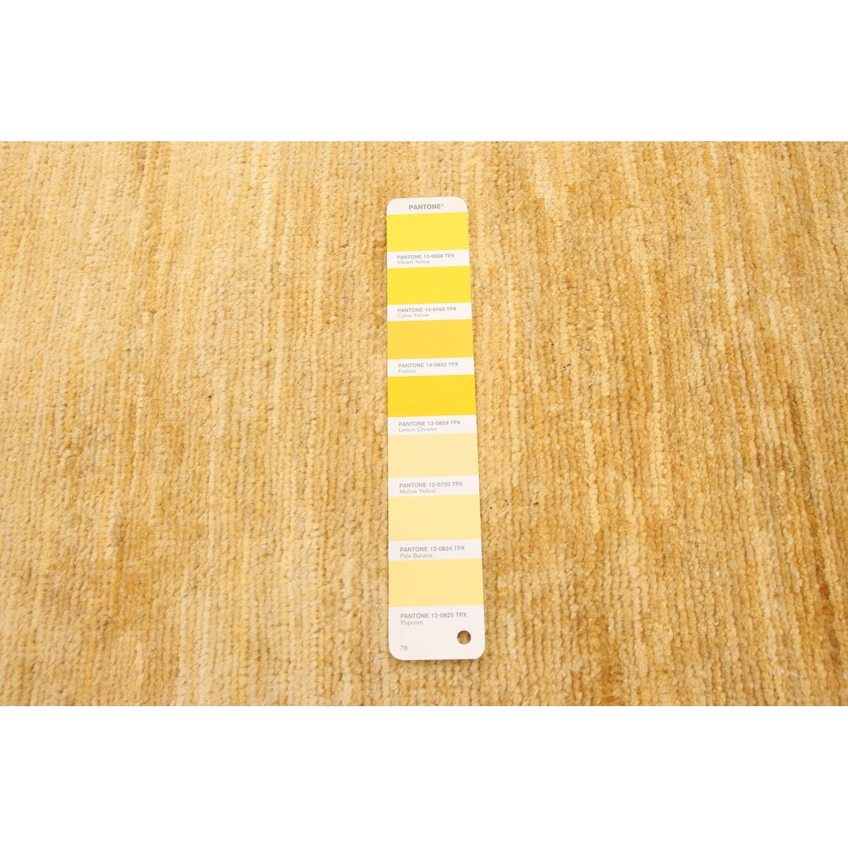 ECARPETGALLERY Hand-knotted Pak Finest Gabbeh Yellow Wool Rug - 5'0 x 7'8