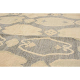 ECARPETGALLERY Hand-knotted Peshawar Oushak Cream Wool Rug - 8'2 x 9'10