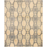 ECARPETGALLERY Hand-knotted Peshawar Oushak Cream Wool Rug - 8'2 x 9'10