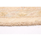 ECARPETGALLERY Hand-knotted Peshawar Oushak Cream Wool Rug - 6'0 x 6'0