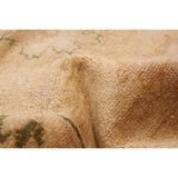 ECARPETGALLERY Hand-knotted Peshawar Oushak Ivory Wool Rug - 9'2 x 11'11