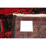 Hand-knotted Rizbaft Red Wool Rug - 3'5 x 5'11/3'5" x 5'11"