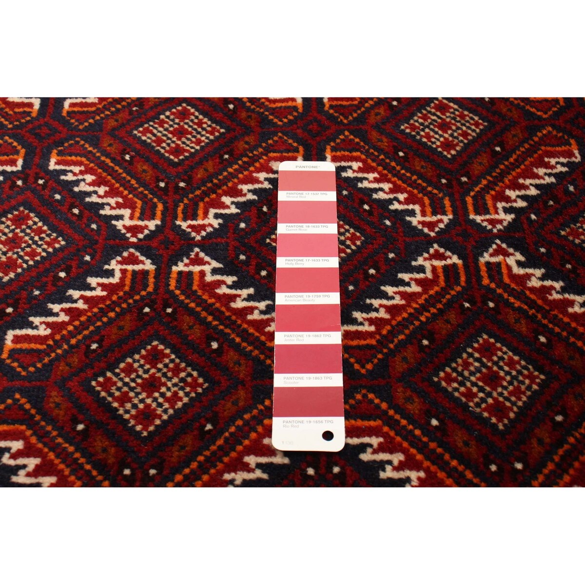 ECARPETGALLERY Hand-knotted Royal Baluch Red Wool Rug - 3'3 x 6'0