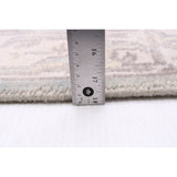 ECARPETGALLERY Hand-knotted Royal Oushak Grey Wool Rug - 2'7 x 10'2