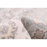 ECARPETGALLERY Hand-knotted Royal Oushak Grey Wool Rug - 2'7 x 10'2