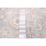 ECARPETGALLERY Hand-knotted Royal Oushak Grey Wool Rug - 2'7 x 10'2