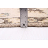 ECARPETGALLERY Hand-knotted Royal Oushak Light Khaki Wool Rug - 6'0 x 9'1